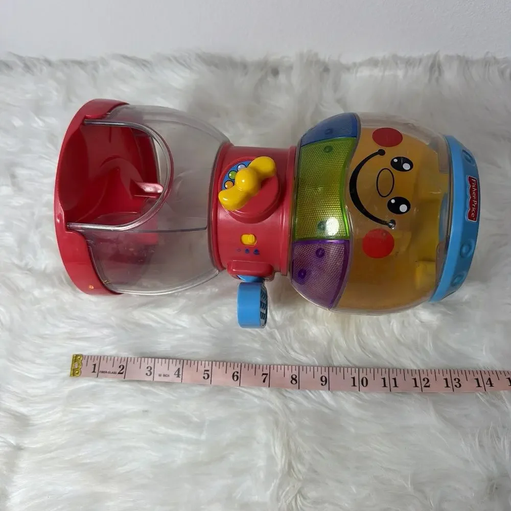 Vtg Fisher Price Roll-a-Round Swirlin’ Surprise Gumball Machine NO Balls WORKS